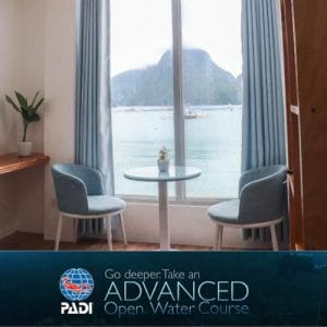 Advanced Open Water Diver + 4D/3N Double Room Beach View (El Nido)