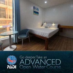Advanced Open Water Diver + 4D/3N Double Room Street View (El Nido)