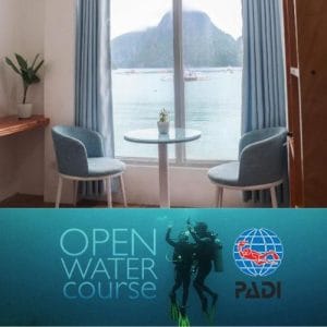 Open Water Diver + 4D/3N Double Room Beach View (El Nido)