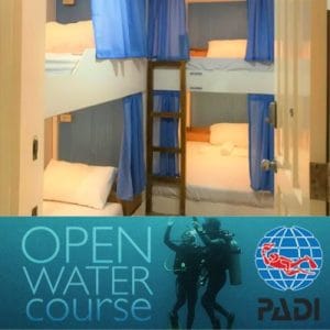 Open Water Diver + 4D/3N Dormitorio (shared dorm) (El Nido)